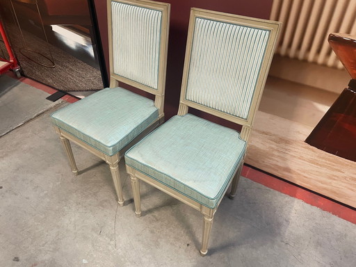 Grange Louis Xvi Chair 2Pieces Showroom Model