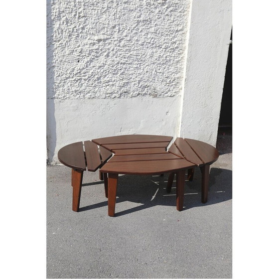 Image 1 of Vintage teak coffee table, Italy 1970