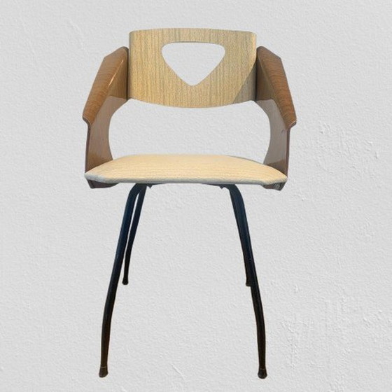 Image 1 of Dining Chairs By Carlo Ratti For Legni Curvati