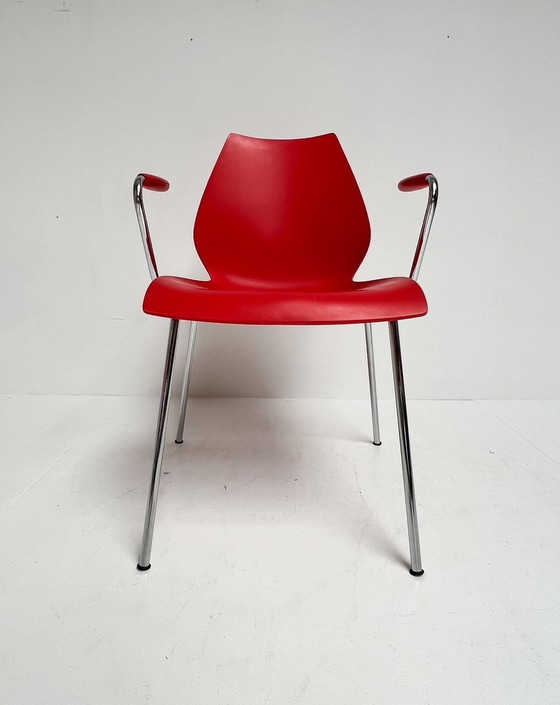 Image 1 of Set Of 4 Maui Kartell Chairs By Vico Magistretti, 1980'S