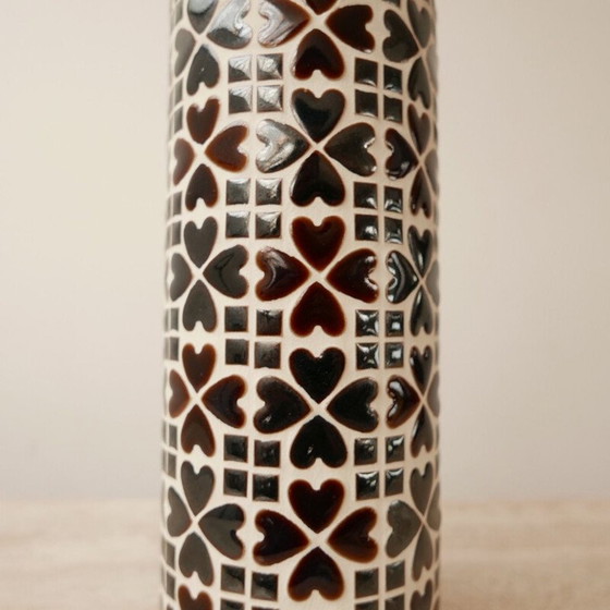 Image 1 of Lampada vintage in ceramica a mosaico e ottone, Svezia 1960