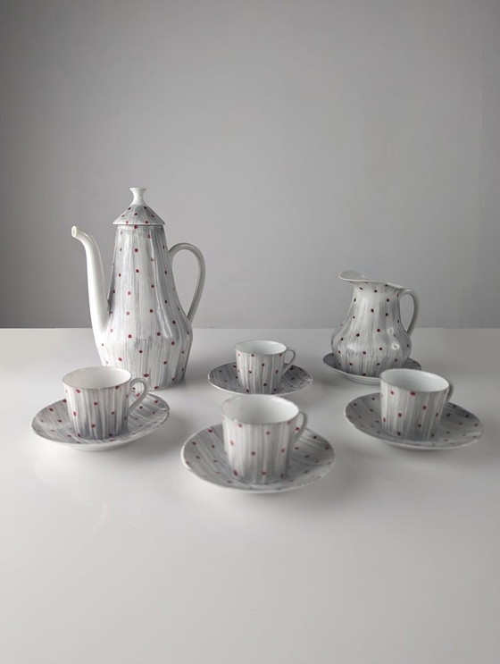 Image 1 of Castro Sargadelos Dolmen Coffee Set 1950S