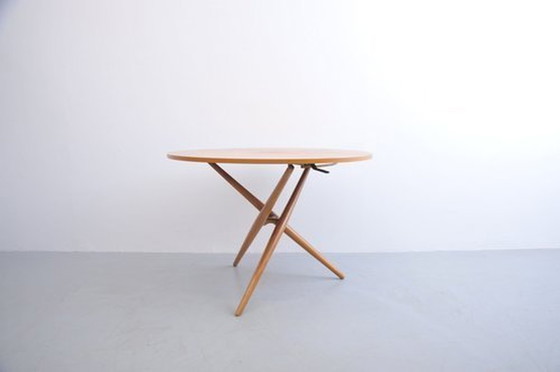 Image 1 of Jürg Bally Adjustable elevator table living aid Switzerland 1950