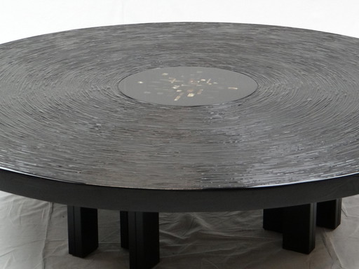 Resin Coffee table by Jean Claude Dressé