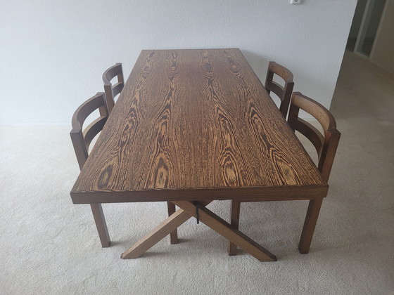 Image 1 of Wenge dining room set