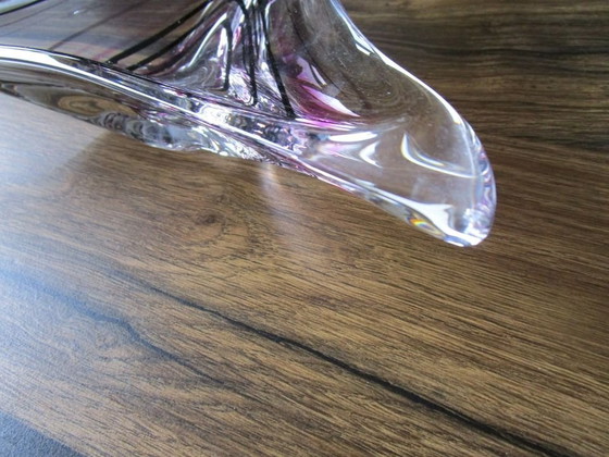 Image 1 of Space Age/Retro/70Ties Glass/Crystal Murano Bowl.