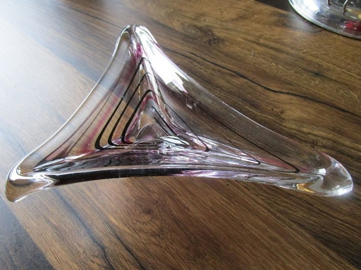 Space Age/Retro/70Ties Glass/Crystal Murano Bowl.