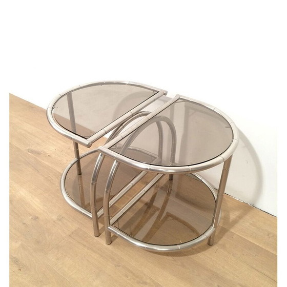 Image 1 of Coppia di estremità arrotondate per divano vintage, 1970