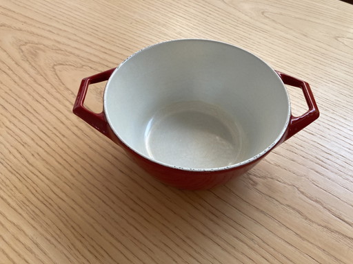 Small Red Copco Casserole With Lid