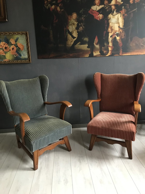 Image 1 of 2x Fauteuils Vintage 50s