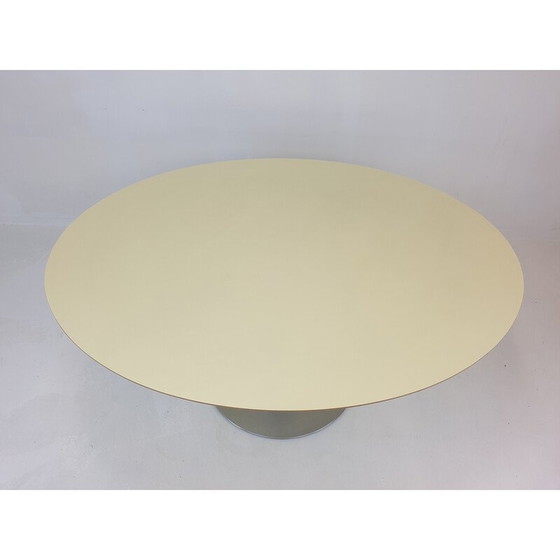 Image 1 of Vintage oval dining table by Pierre Paulin for Artifort, 1960s