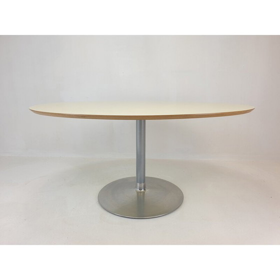 Image 1 of Vintage oval dining table by Pierre Paulin for Artifort, 1960s