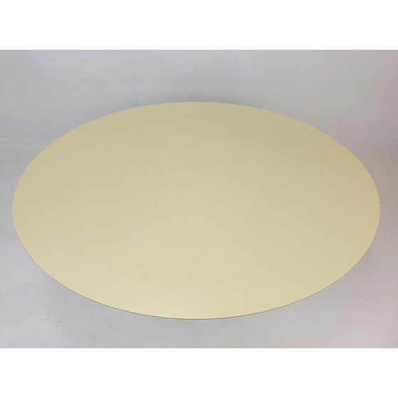 Image 1 of Vintage oval dining table by Pierre Paulin for Artifort, 1960s