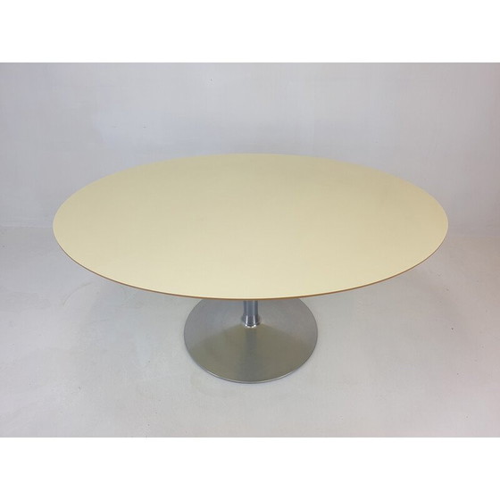 Image 1 of Vintage oval dining table by Pierre Paulin for Artifort, 1960s
