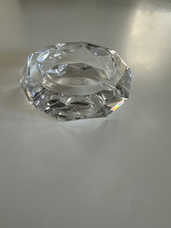 Image 1 of Ashtray Diamond Cut Baccarat