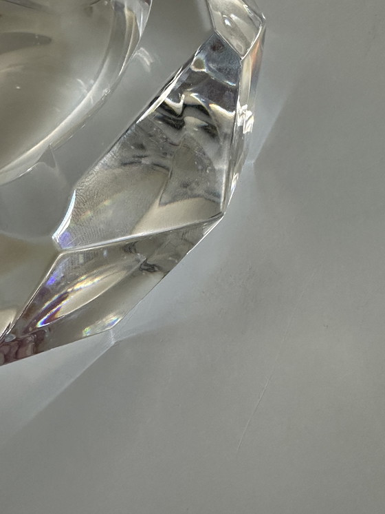 Image 1 of Ashtray Diamond Cut Baccarat