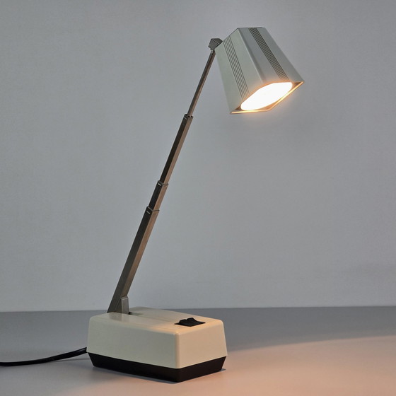 Image 1 of Lampada da tavolo telescopica Eichhoff Werke tipo E3370, lampada da scrivania ad antenna, anni '60.