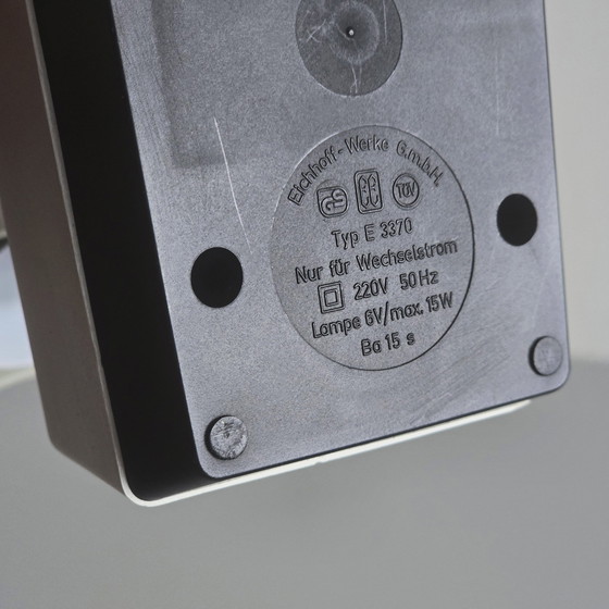 Image 1 of Lampada da tavolo telescopica Eichhoff Werke tipo E3370, lampada da scrivania ad antenna, anni '60.