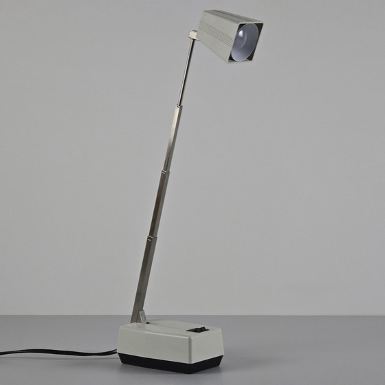 Image 1 of Lampada da tavolo telescopica Eichhoff Werke tipo E3370, lampada da scrivania ad antenna, anni '60.