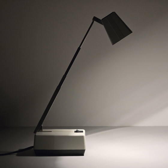 Image 1 of Lampada da tavolo telescopica Eichhoff Werke tipo E3370, lampada da scrivania ad antenna, anni '60.