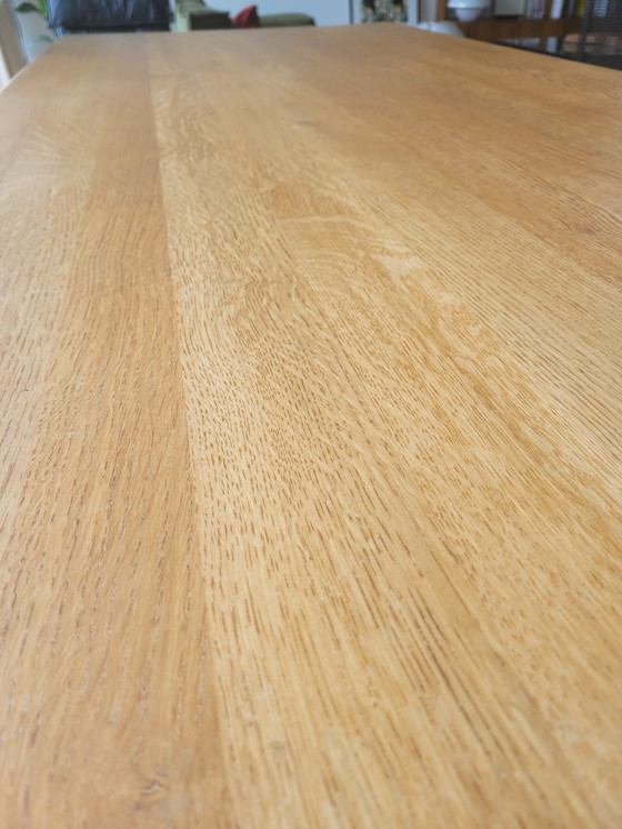 Image 1 of Solid Oak Dining Table Interio Switzerland