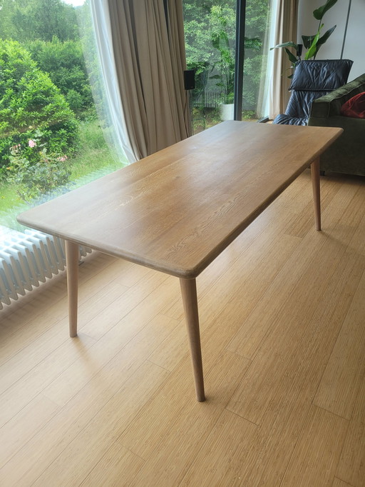 Solid Oak Dining Table Interio Switzerland