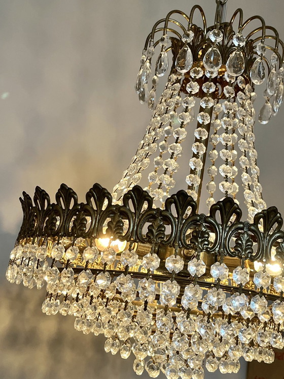 Image 1 of Peris Andreu Chandelier Bag Chandelier Crystal Pears