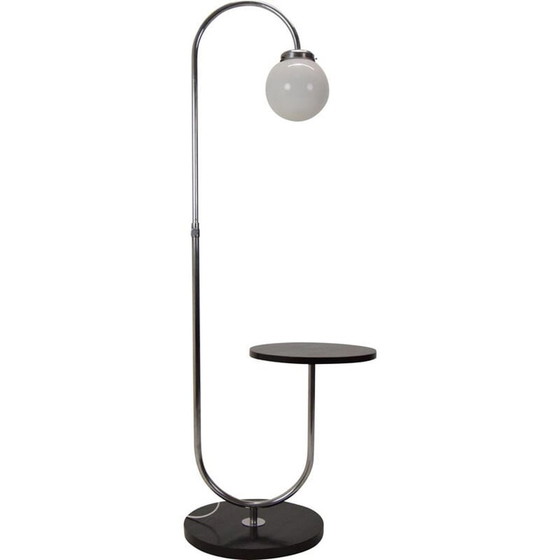 Image 1 of Vintage Art Deco floor lamp by Jindrich Halabala, Czechoslovakia 1930