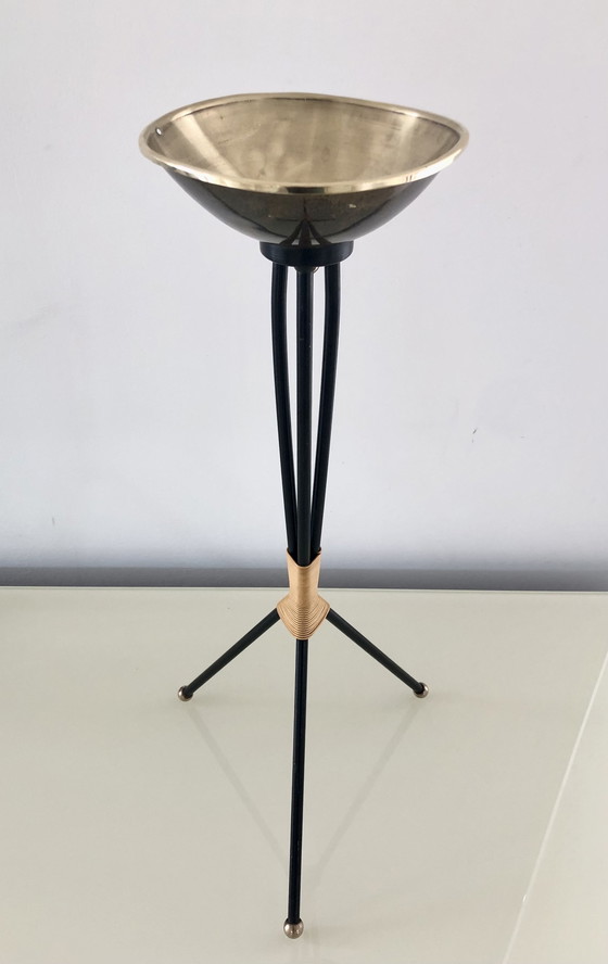 Image 1 of Vintage plant stand copper