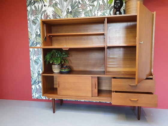 Image 1 of Credenza/credenza alta/mobiletto vintage. Teak, design danese.