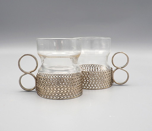 6x Iitalla Tsaikka tea glasses