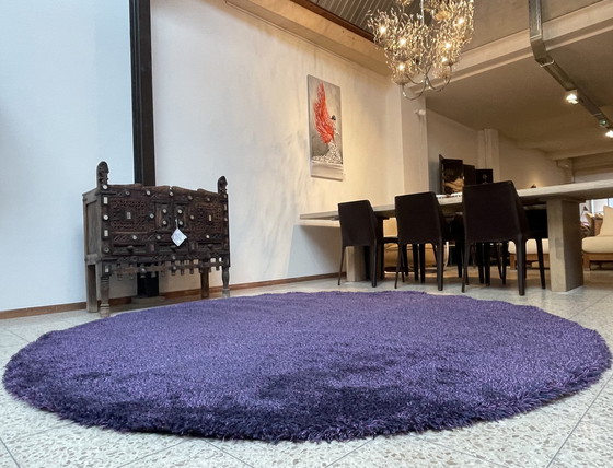 Image 1 of Brink & Campman Lana Carpet Purple Round