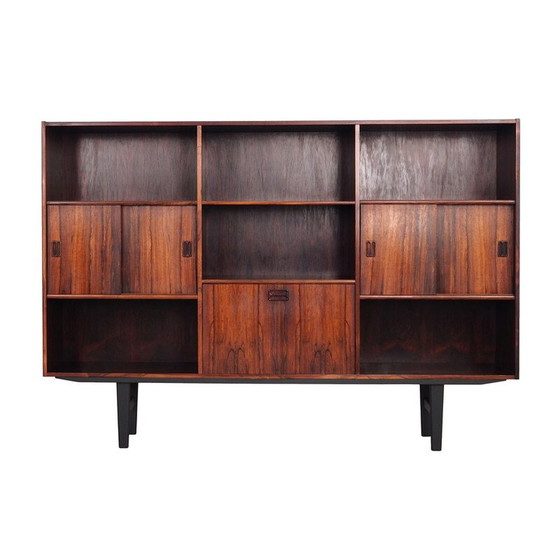 Image 1 of Rosewood bookcase, Danish design, 1970s, designer: Erik Jensen, production: Westergaards Møbelfabrik