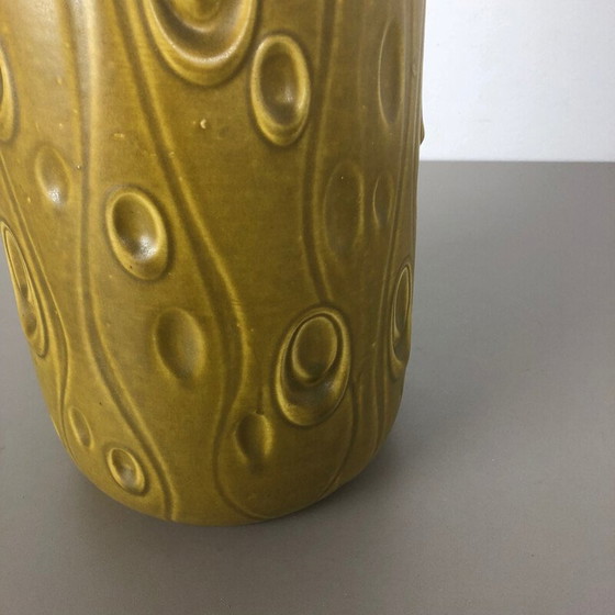 Image 1 of Large vintage Pottery Fat Lava Vase Scheurich WGP 1970s