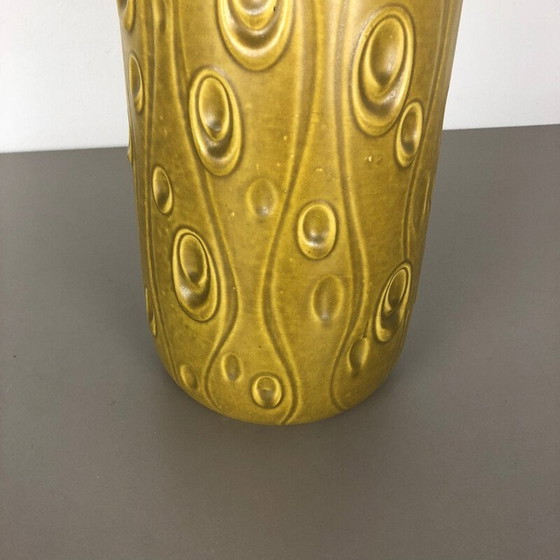 Image 1 of Large vintage Pottery Fat Lava Vase Scheurich WGP 1970s
