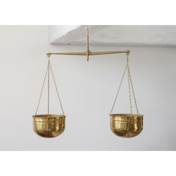 Image 1 of Bilancia in ottone vintage, anni '50