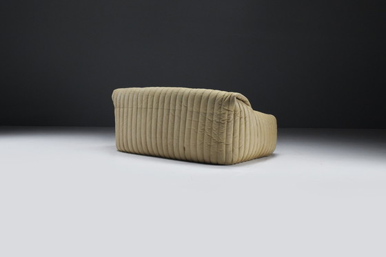 Image 1 of Rare Vintage Sandra Sofa In Original Leather - Annie Hieronimus For Cinna France