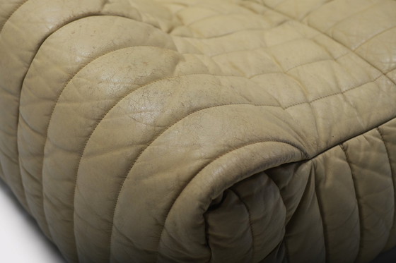Image 1 of Rare Vintage Sandra Sofa In Original Leather - Annie Hieronimus For Cinna France