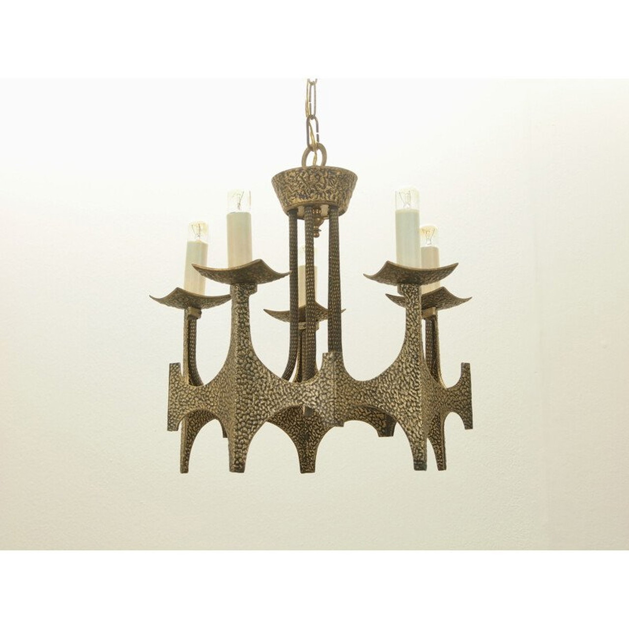 Brutalist chandelier on sale