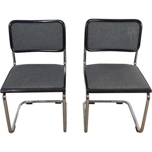 Pair of vintage chairs model Cesca B32 by Marcel Breuer, 1930