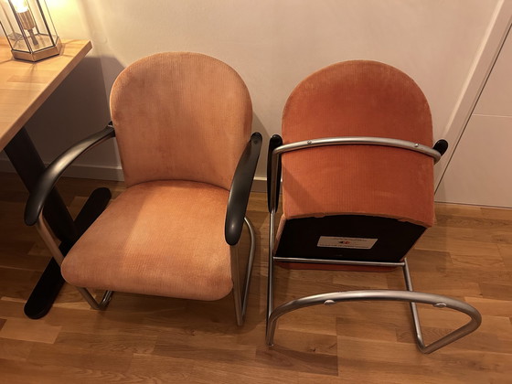 Image 1 of 2x gebr van der stroom model gispen 413 chair