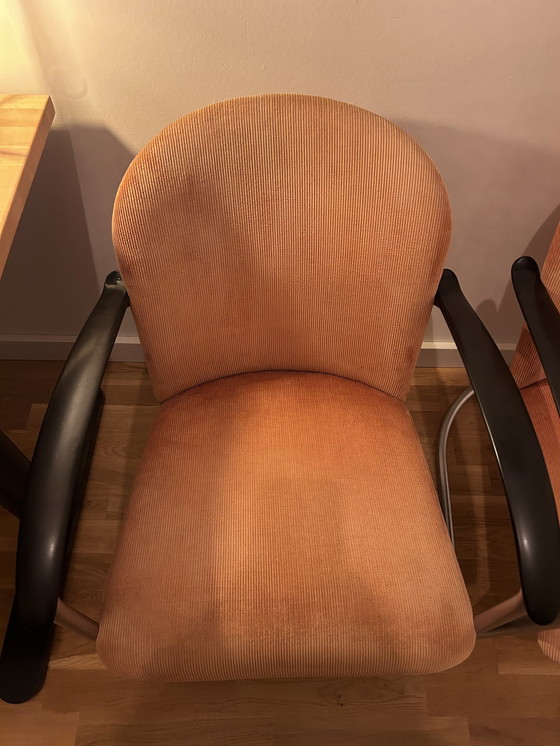 Image 1 of 2x gebr van der stroom model gispen 413 chair