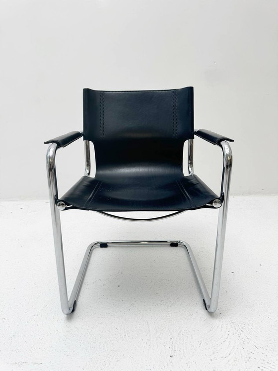 Image 1 of Set of 4 Mart Stam Mg5 cantilever chairs by Matteo Grassi from Italy, 1970s