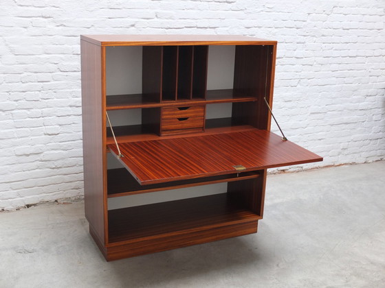 Image 1 of Belform Zebrano Secretaire by Alfred Hendrickx