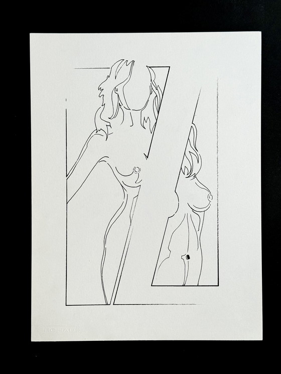 Image 1 of Eugène Eechaut (1928-2019) - Set Of 10 Artworks 