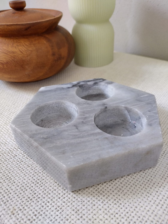 Image 1 of Marble tea light holder