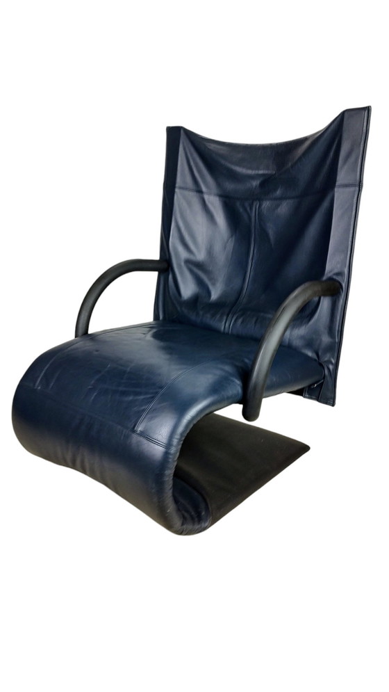 Image 1 of Ligne Roset Zen Lounge Chair Pelle