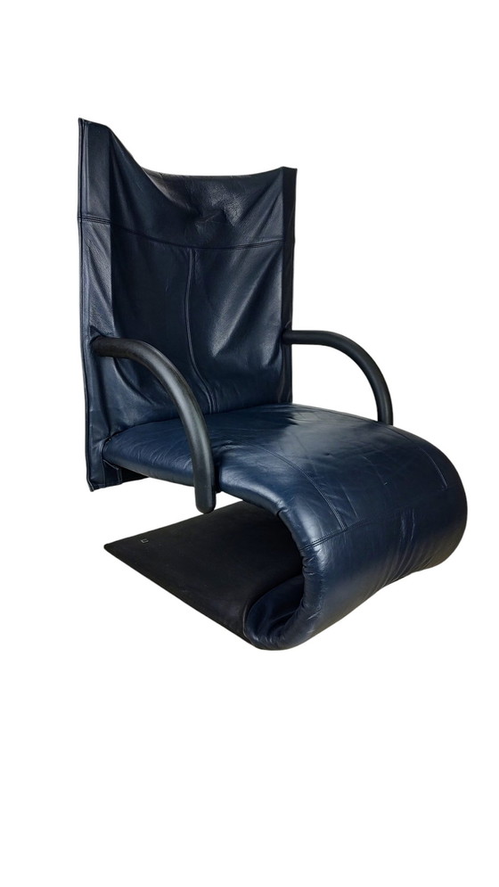 Image 1 of Ligne Roset Zen Lounge Chair Pelle