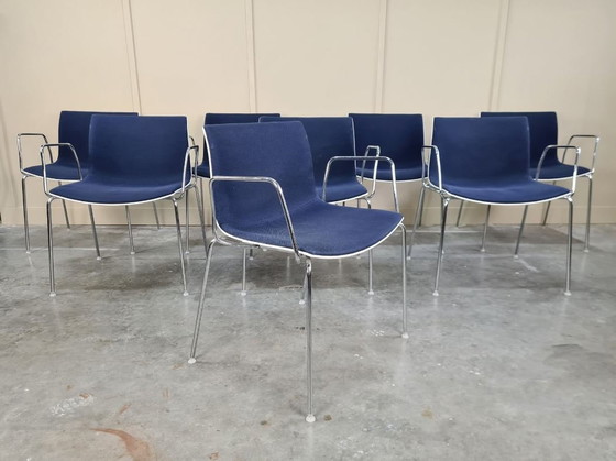 Image 1 of Arper Chairs (8 Pieces)