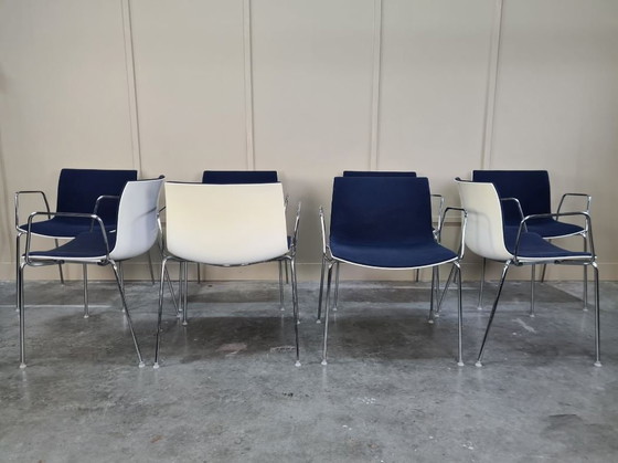 Image 1 of Arper Chairs (8 Pieces)